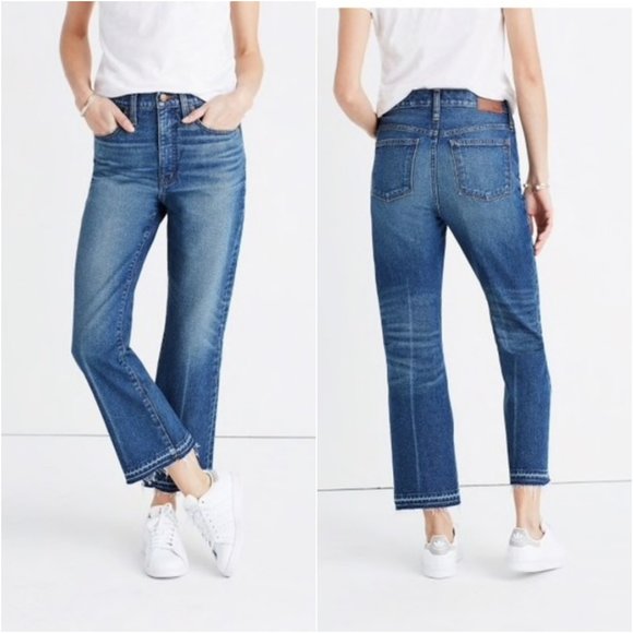 Madewell Denim - Madewell Retro Crop Bootcut Jeans Callahan Wash 25